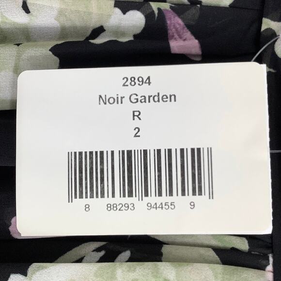 NEW! Dessy Collection Size 2 Floral Maxi Dress w/ Front Slit $273 msrp J3-17 - Picture 10 of 12